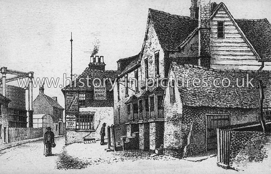 The Crocked Billet Inn, High Street, Leigh-on-Sea, Essex. c.1850's